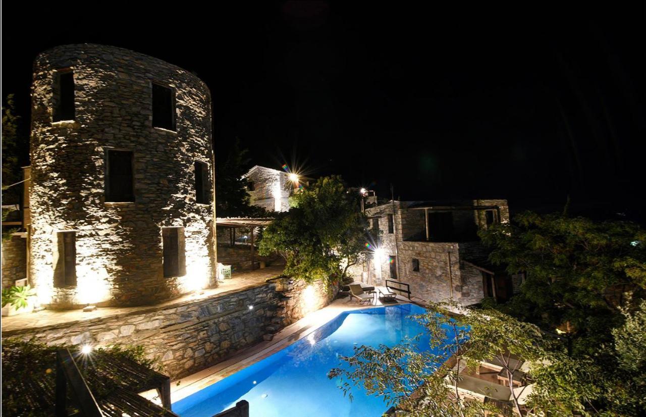 Pyrgos Traditional Village Agios Kirykos  Ngoại thất bức ảnh