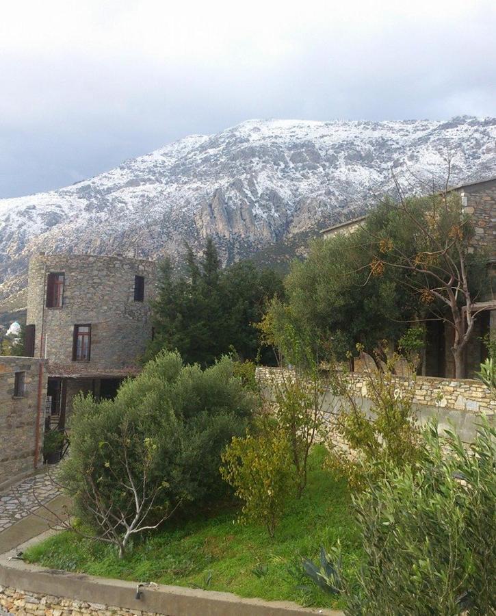 Pyrgos Traditional Village Agios Kirykos  Ngoại thất bức ảnh