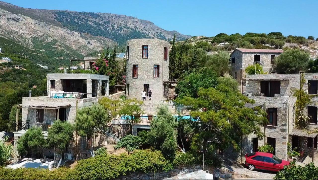 Pyrgos Traditional Village Agios Kirykos  Ngoại thất bức ảnh