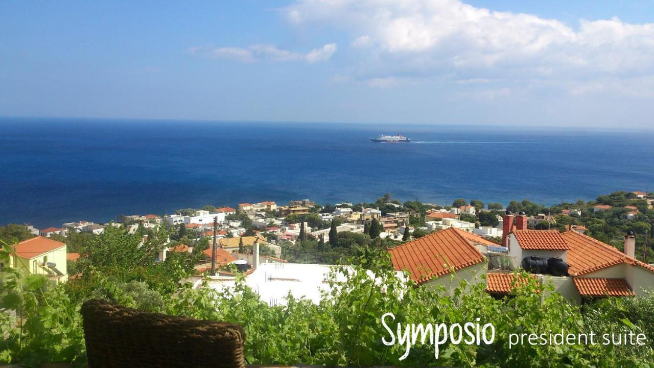 Pyrgos Traditional Village Agios Kirykos  Ngoại thất bức ảnh