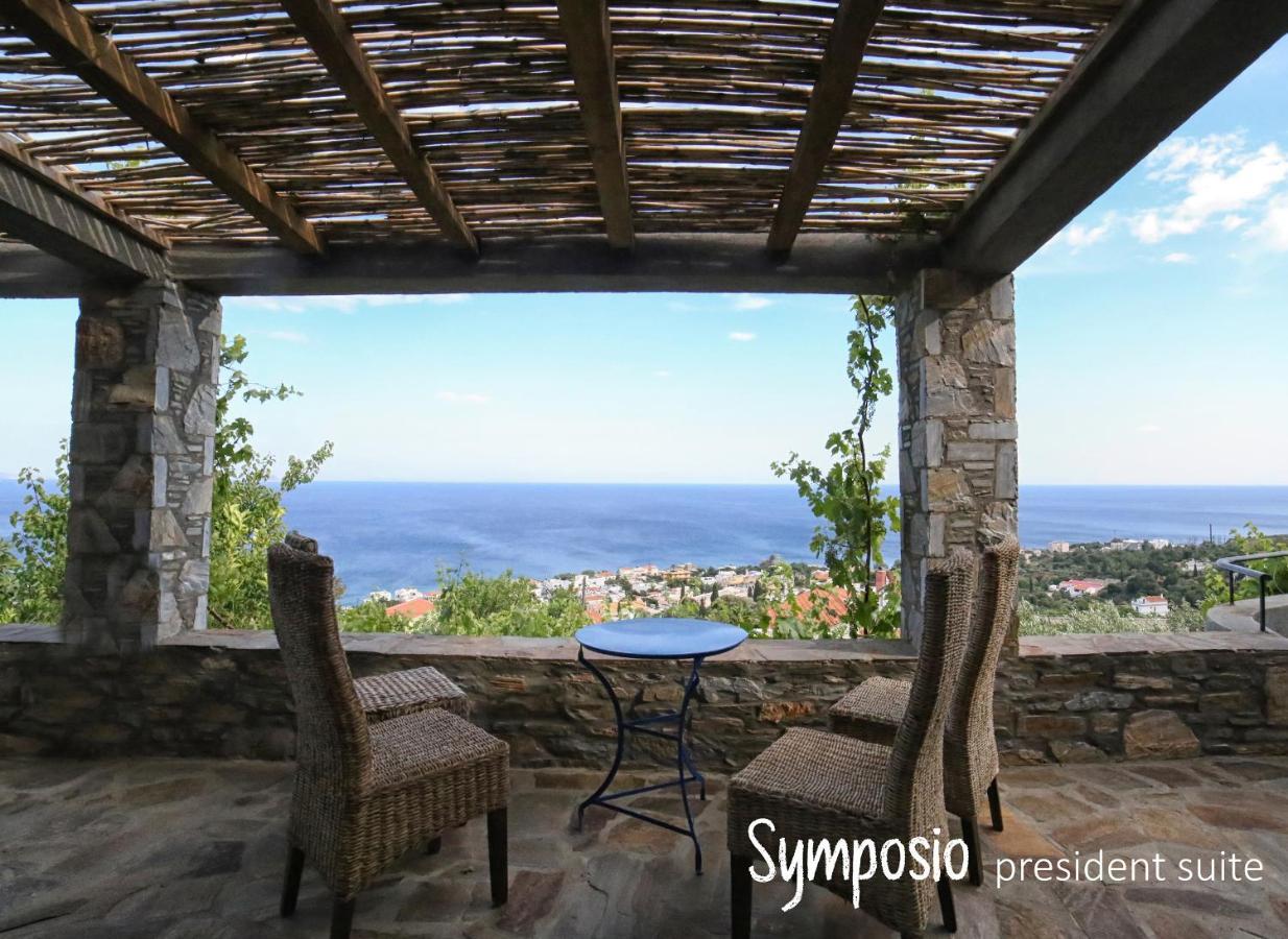 Pyrgos Traditional Village Agios Kirykos  Ngoại thất bức ảnh
