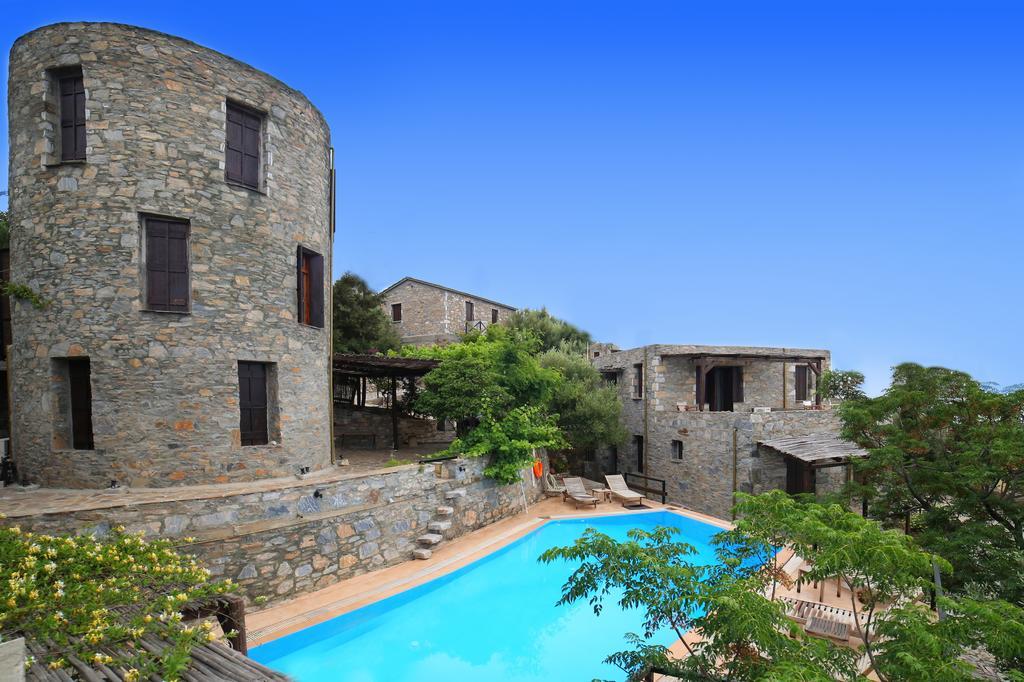 Pyrgos Traditional Village Agios Kirykos  Ngoại thất bức ảnh